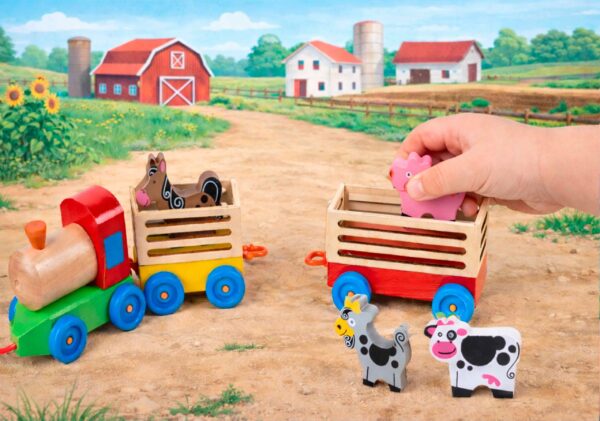 TREN GRANJA ANIMALES