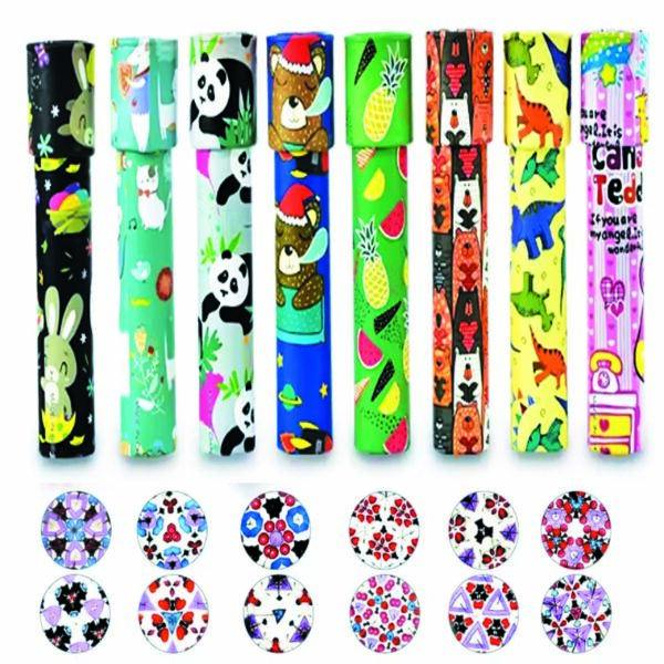 CALEIDOSCOPIOS BOLSA 6 MODELOS SURTIDOS 19*4.5 CM APROX